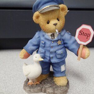 Cherished Teddies Kent "Officer, I've Got A warrant Out For Your Heart"